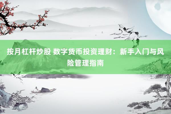 按月杠杆炒股 数字货币投资理财：新手入门与风险管理指南