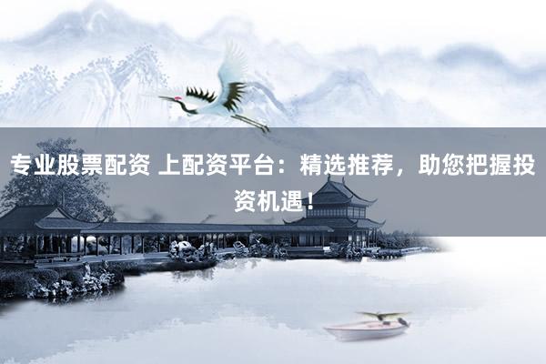 专业股票配资 上配资平台：精选推荐，助您把握投资机遇！