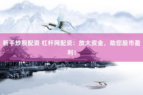 新手炒股配资 杠杆网配资：放大资金，助您股市盈利！
